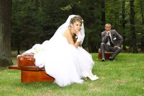 Les pires photos de mariage